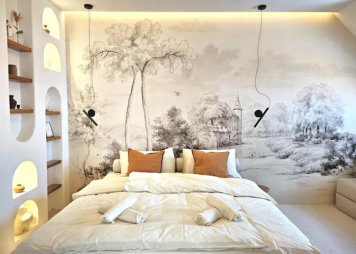 New Design Top-class Next To The Castle-free Parking-terrace Apartmán