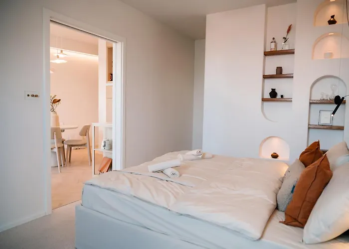 New Design Top-class Next To The Castle-free Parking-terrace Apartmán